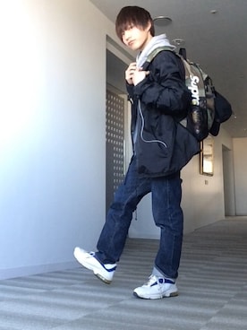 「PRODUCT（street）（プロダクト）のアイテム」を使った、keisukeyoshidaさん（メンズ・172cm）の冬コーディネート