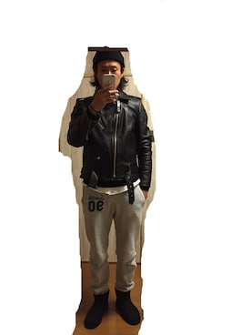 kochaさん（メンズ・180cm）の冬コーディネート