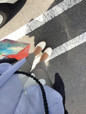 「hippiness（ヒッピネス）のアイテム（その他アウター）」を使った、Eri.さん（レディース・160cm）の春コーディネート