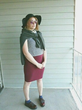 「skirt」｜「アイテム（その他シューズ）」を使った、TheKingaさん（レディース・170cm）の夏コーディネート