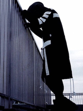 「Rick Owens（リックオウエンス）のアイテム（その他アウター）」を使った、RYO☆さん（メンズ・165cm）の夏コーディネート