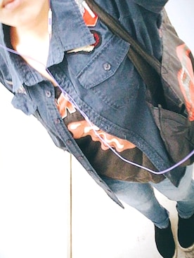 「monkey bite（モンキーバイト）のアイテム」を使った、meeさん（レディース・158cm）の夏コーディネート