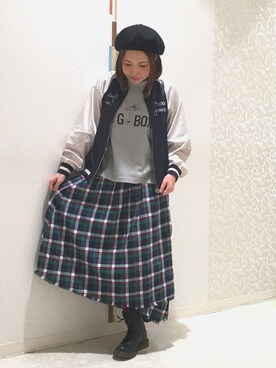 「Rydia（リディア）のアイテム」を使った、Rydia.wwl-M.Yさん（レディース・153cm）の秋コーディネート