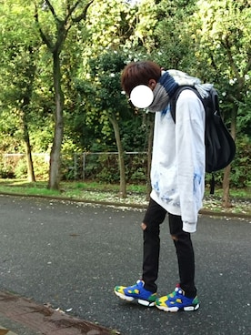 「クラッシュスキニー」｜まっしゅとみー。さん（メンズ・168cm）の秋コーディネート