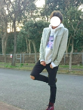 まっしゅとみー。さん（メンズ・168cm）の冬コーディネート