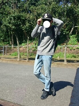 「ベルクロ」｜まっしゅとみー。さん（メンズ・168cm・10代）の春コーディネート