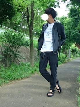 まっしゅとみー。さん（メンズ・168cm）の春コーディネート