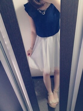 はるるさん（レディース・153cm）の夏コーディネート