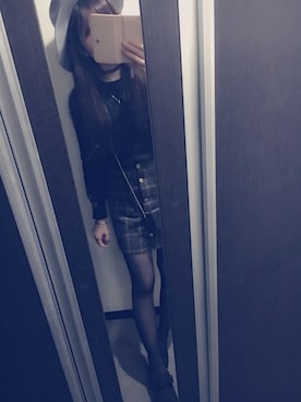 「ハットコーデ」｜はるるさん（レディース・153cm）の冬コーディネート