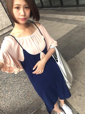 「irregular」｜潘汝亞さん（レディース・162cm）の夏コーディネート
