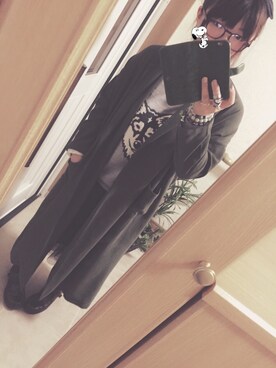 「B.L.U.E（ビーエルユーイー）のアイテム（シューズ）」を使った、suzuさん（レディース・153cm）の秋コーディネート