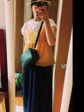 「PLAIN CLOTHING（プレーンクロージング）のアイテム（トップス）」を使った、くらげさん（レディース・161cm）の春コーディネート