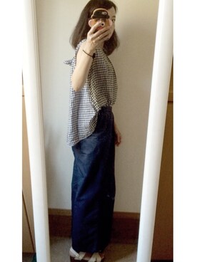 くらげさん（レディース・161cm）の夏コーディネート
