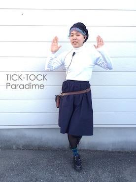 「タータンチェック」｜TICK-TOCK Paradimeさん（メンズ・170cm）の冬コーディネート