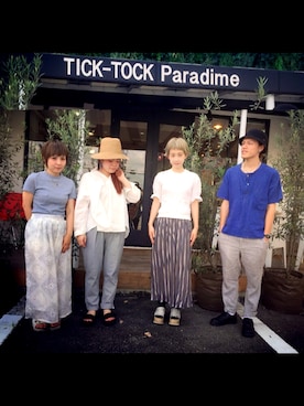 TICK-TOCK Paradimeさんのコーディネート
