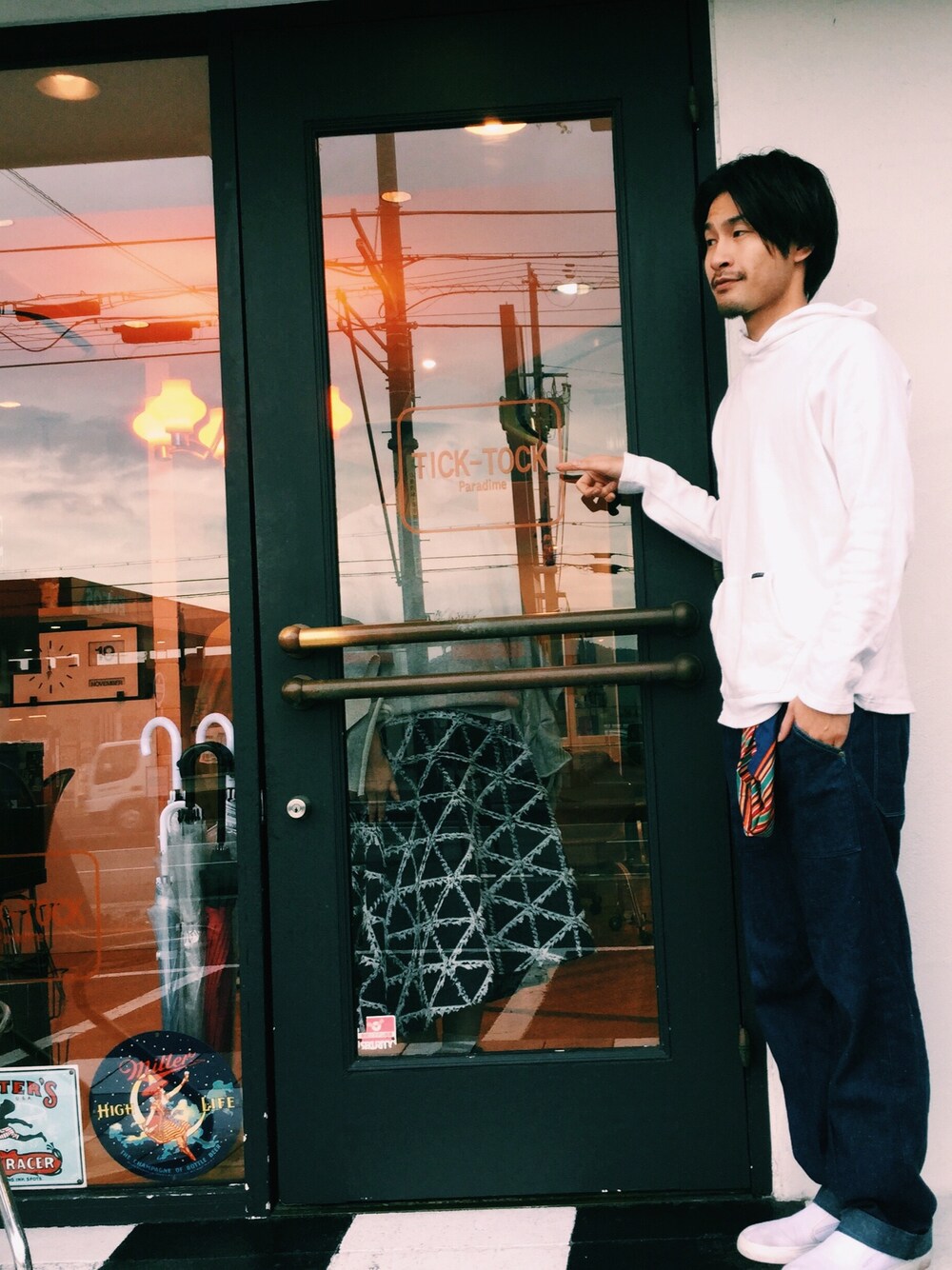 「ticktock、ticktockparadime、スポンテニアス」｜「no brandのアイテム（その他、その他）」を使った、TICK-TOCK Paradimeさん（メンズ・170cm）の秋コーディネートの1枚目の写真