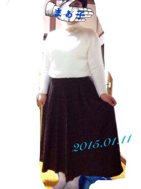 まぁ子さんのコーディネート