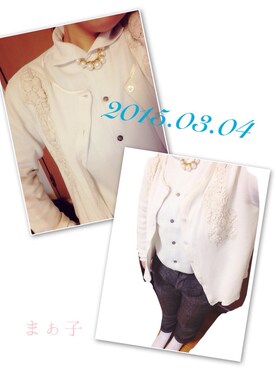 まぁ子さんのコーディネート