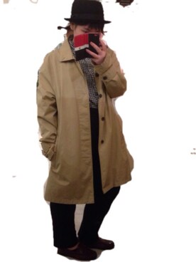 「Marc by Marc Jacobs（マークバイマークジェイコブス）のアイテム（パンツ）」を使った、まぁ子さん（レディース・157cm）の秋コーディネート