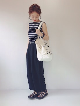 noooさん（レディース・155cm）の夏コーディネート