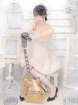 「LILY BROWN（リリーブラウン）のアイテム（ドレス）」を使った、nakさん（レディース・161cm）の冬コーディネート
