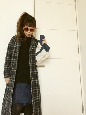 「Factor=（ファクターイコール）のアイテム（テーラードジャケット）」を使った、あみぃ さん（レディース・163cm）の春コーディネート