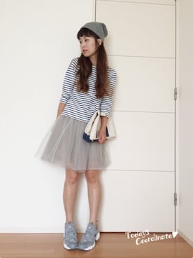 あみぃ さん（レディース・163cm）の夏コーディネート