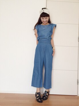 あみぃ さん(レディース・163cm)の夏コーディネート