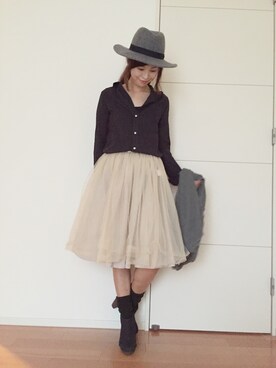 あみぃ さん(レディース・163cm)の秋コーディネート