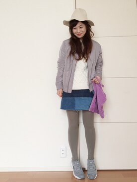 「ハグマグ」｜「アイテム（その他）」を使った、あみぃ さん（レディース・163cm）の秋コーディネート