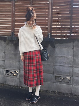 あみぃ さん(レディース・163cm)の冬コーディネート