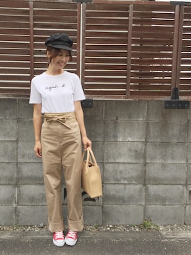 あみぃ さん（レディース・163cm）の夏コーディネート