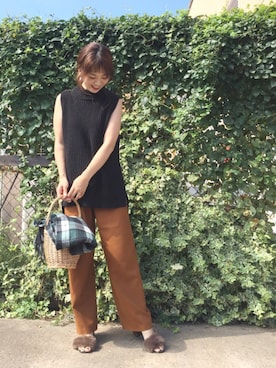 あみぃ さん（レディース・163cm）の秋コーディネート