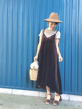 あみぃ さん（レディース・163cm）の秋コーディネート