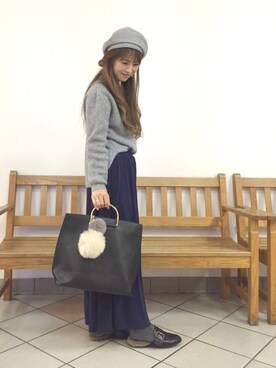 あみぃ さん（レディース・163cm）の秋コーディネート