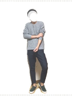 Kさん（メンズ・179cm）の春コーディネート