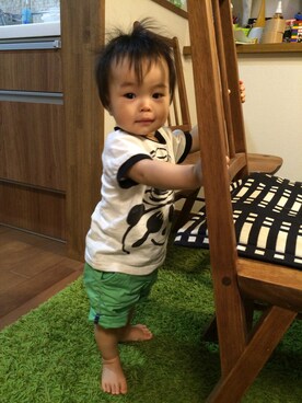 KOTAさん（キッズ・70cm）の夏コーディネート