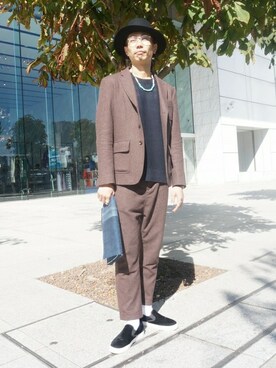 TK STAFF 004さん（メンズ・176cm）の秋コーディネート