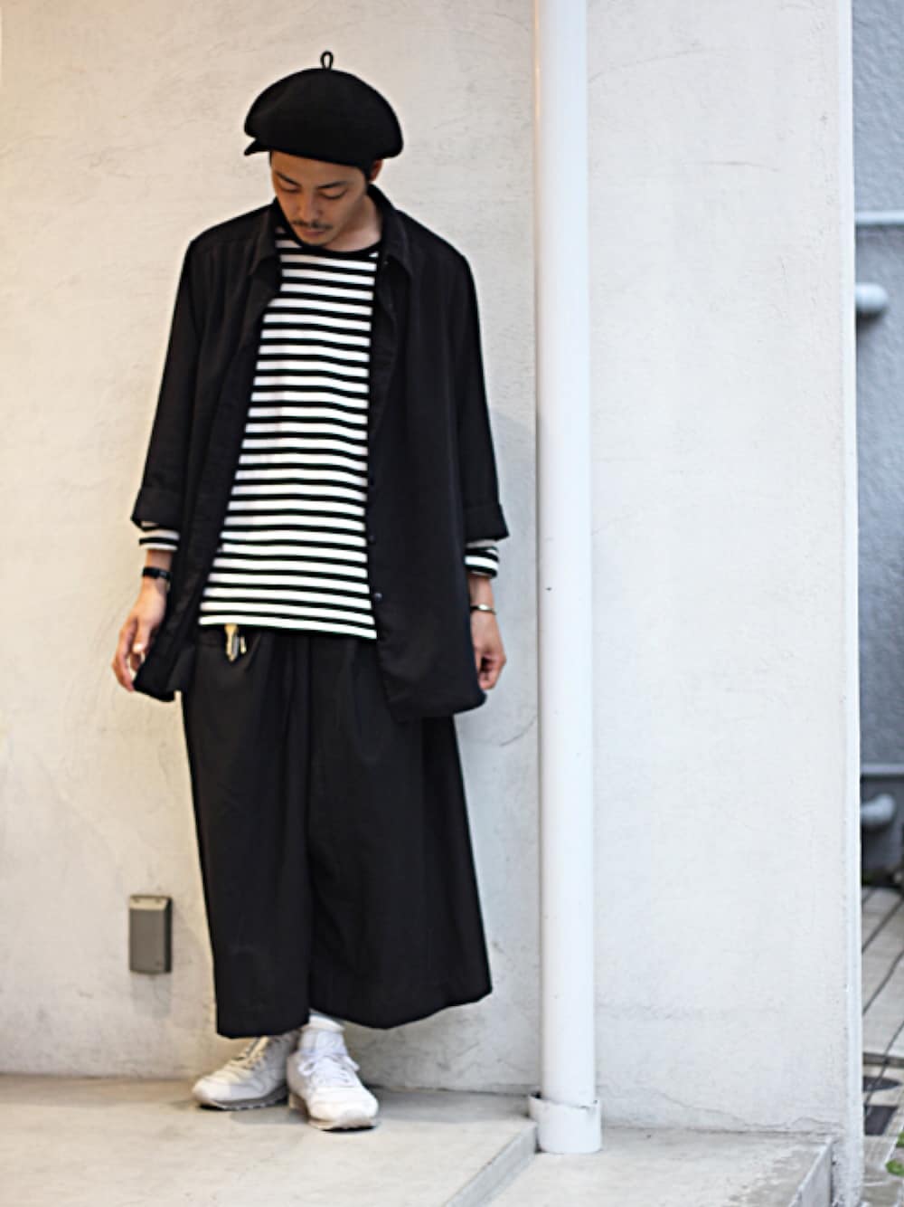「ビッグシルエット、undercover、ベレー帽、used、undercoverism、ganryu、UNDER COVER、Tremolo、タイパンツ、120万円」｜「UNDERCOVERのアイテム（Tシャツ/カットソー、その他）」を使った、YUSUKE_WAKAMORIさん（メンズ・178cm）の夏コーディネートの1枚目の写真