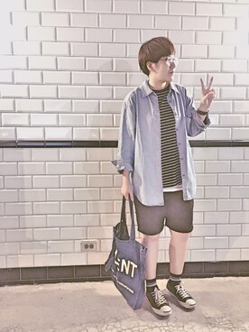 「Daniel Wellington」｜戴DAI'さん（レディース・173cm）の秋コーディネート