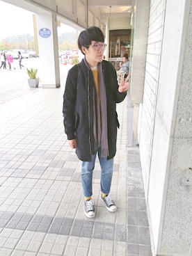 戴DAI'さん（レディース・173cm）の冬コーディネート