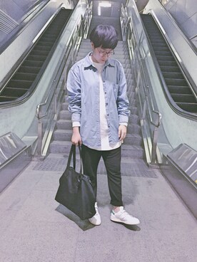 「Daniel Wellington」｜戴DAI'さん（レディース・173cm）の冬コーディネート