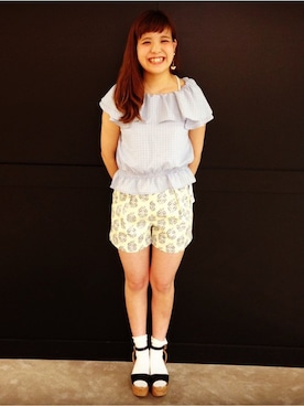 イーハイフンわさだタウン店さん（レディース・156cm）の春コーディネート