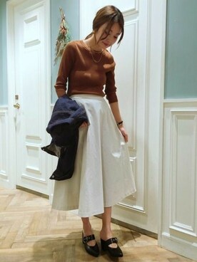 「アパートバイローリーズ」｜「アイテム（その他シューズ）」を使った、cocoさん（レディース・158cm）の夏コーディネート