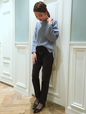 「A part by（アパートバイ）のアイテム（レッグウェア）」を使った、cocoさん（レディース・158cm）の秋コーディネート