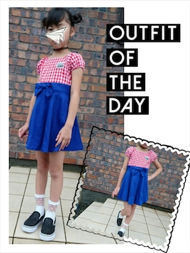 Jenni ジェニィ のワンピース ブルー系 を使った人気ファッションコーディネート Wear