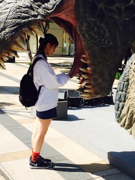 「Lee（リー）のアイテム（シャツ/ブラウス）」を使った、soiさん（レディース・156cm）の春コーディネート