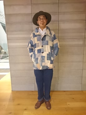 小野さん(メンズ・185cm)の冬コーディネート