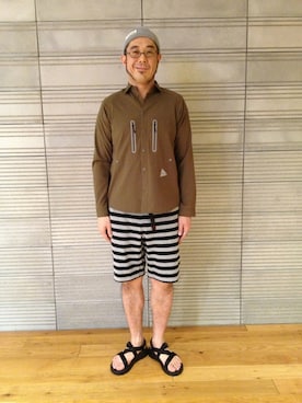 小野さん（メンズ・185cm）の春コーディネート