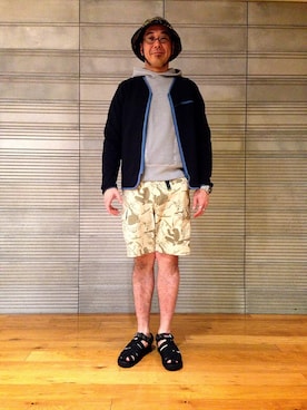 「SHAKA」｜小野さん（メンズ・185cm・30代）の春コーディネート